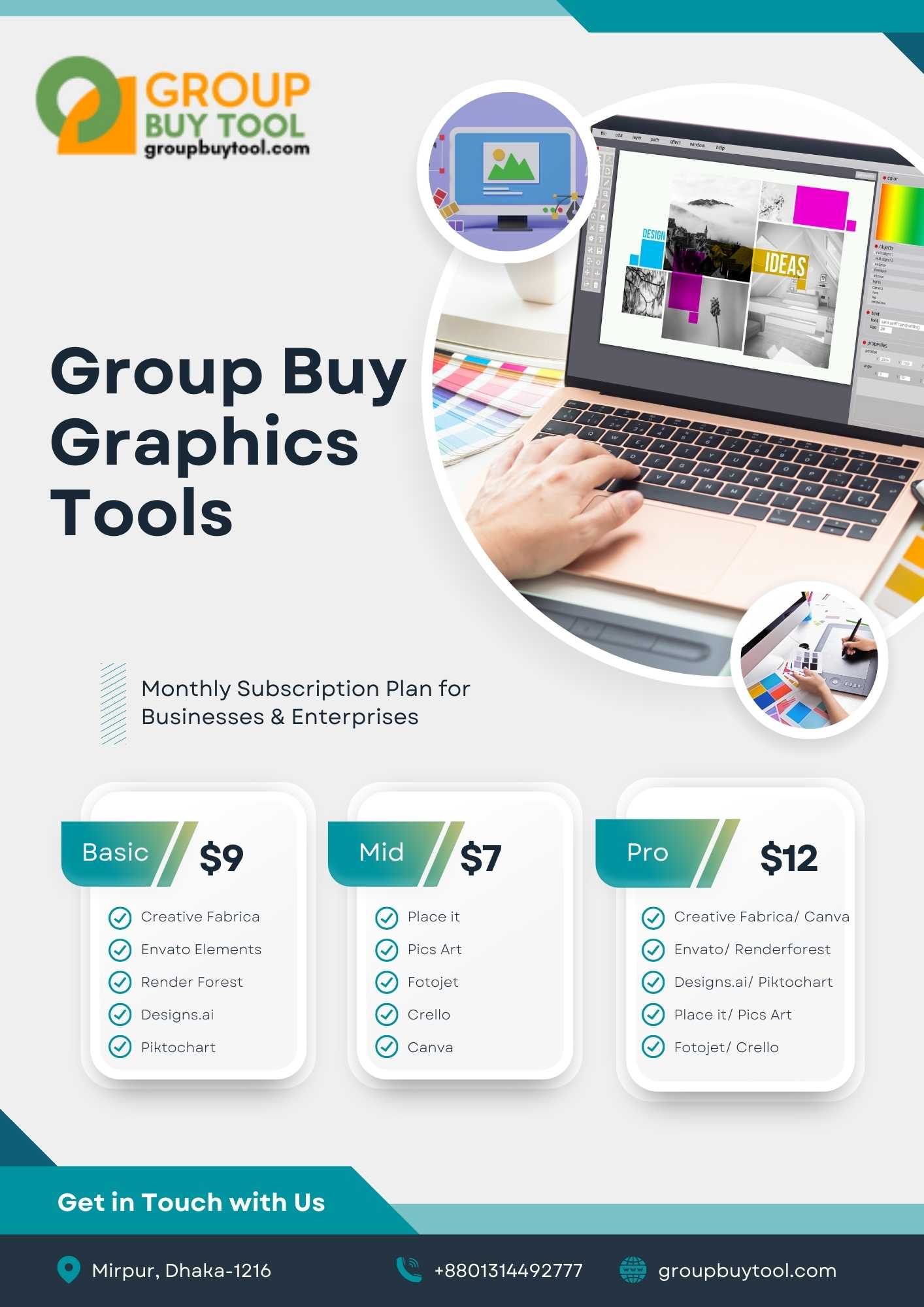 Group Buy Graphics Tools